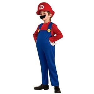 Super Mario Brothers Child Medium 6-7 Halloween Costume Nintendo
